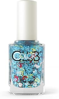 Color Club Nail Lacquer Nailmoji, Neon Chill, 0.5 Fluid Ounce