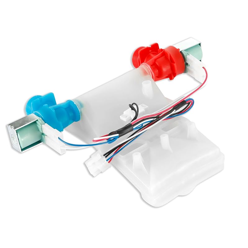 Válvula de entrada de água para máquina de lavar W11210459, substitui W11025984, W10701459 e W10869799 Surqia