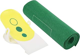 KUIKUI Golf Putting Green Mat Golf Putting Turf Golf Hitting Mat Golf Putting Practice Mat with Adjustable Slope for Driving, Chipping Practice blanket equipment