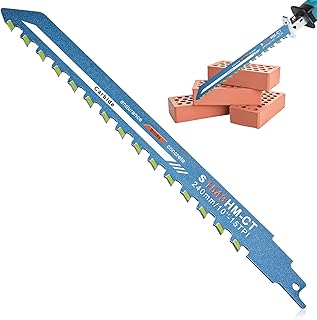 10 Inch Masonry Reciprocating Saw Blades Concrete Saw Blade Alloy Demolition Masonry Blade Universal