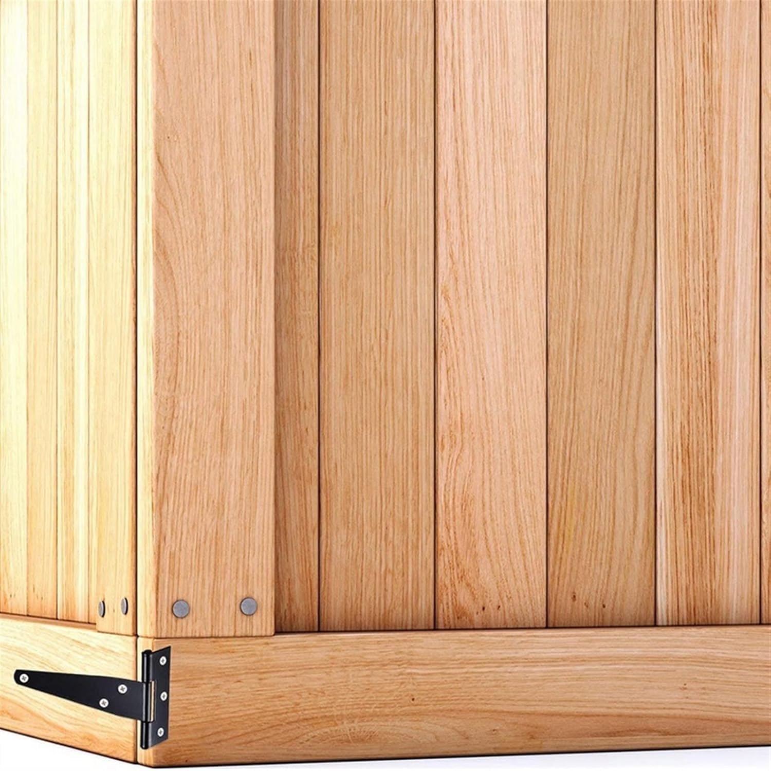 Scharniere, 6 Stück Edelstahl-Hardware in T-Form mit Scharnieren