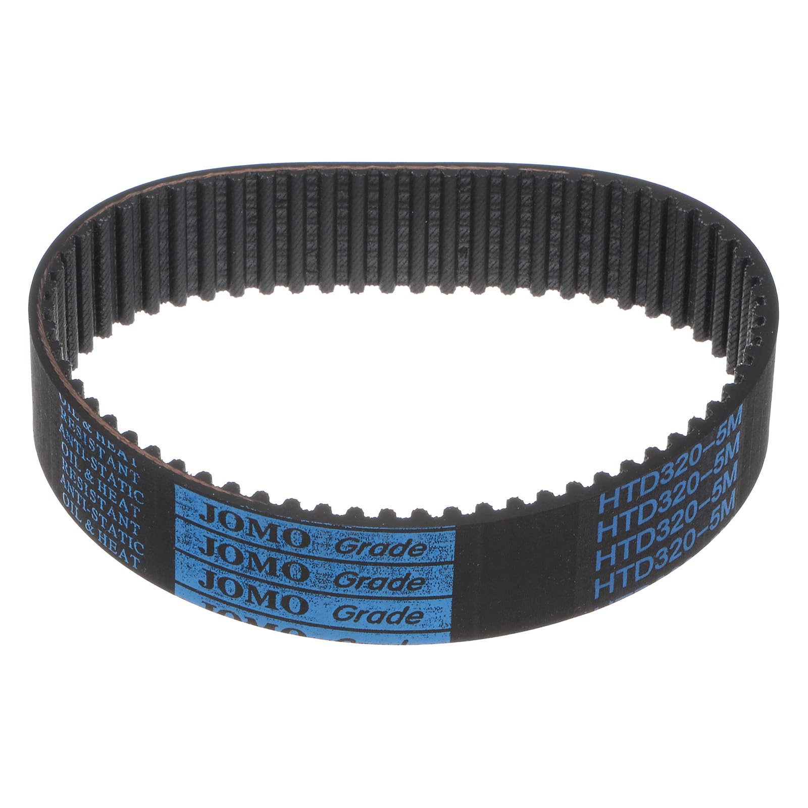 uxcell HTD-5M Rubber Timing Belt 64 Teeth, 320mm Pitch Length x 25mm Width x 3.6mm Height, Closed Loop Pulley Timing Belt-image-21