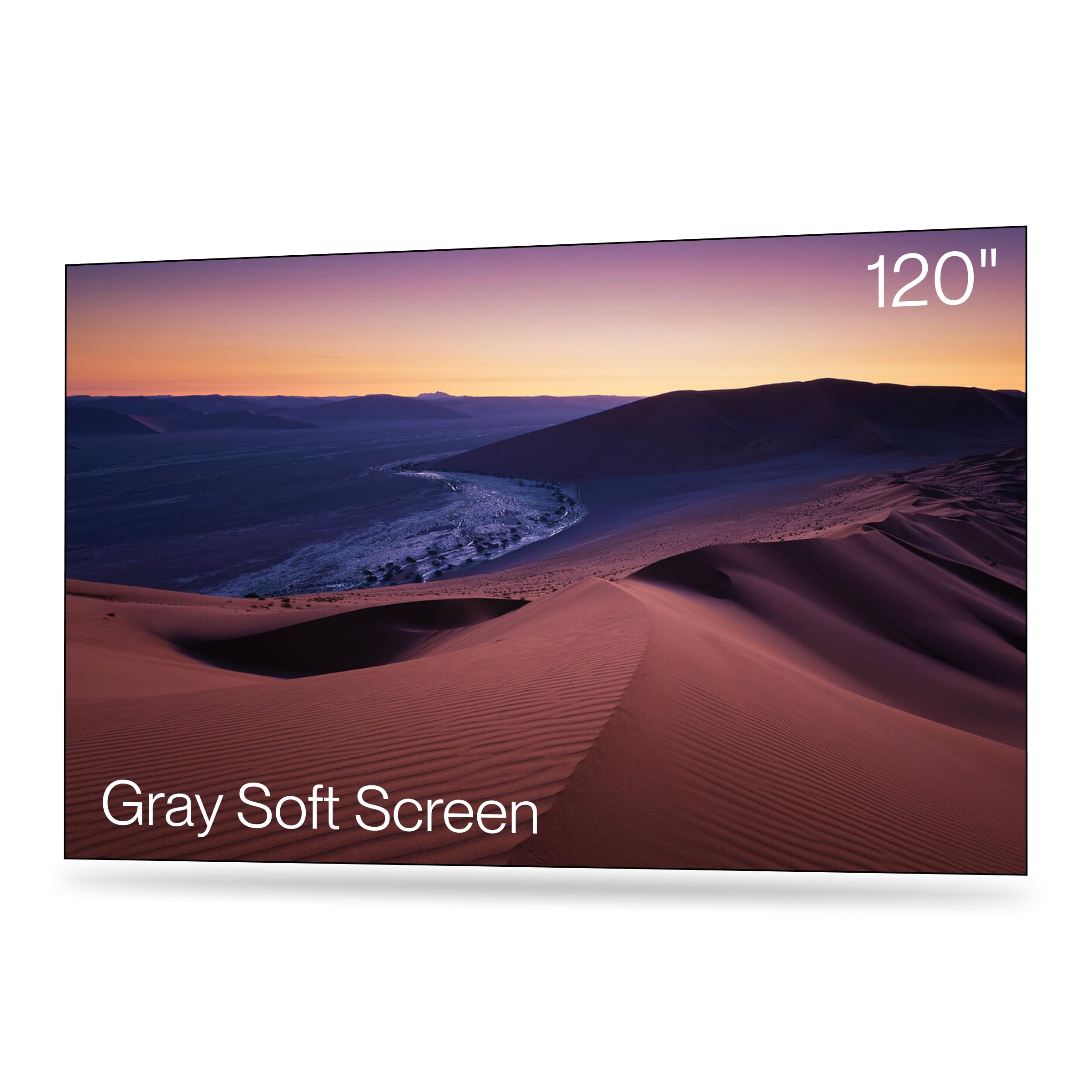 AWOL VISION 120 inch fixed frame matte gray projector screen