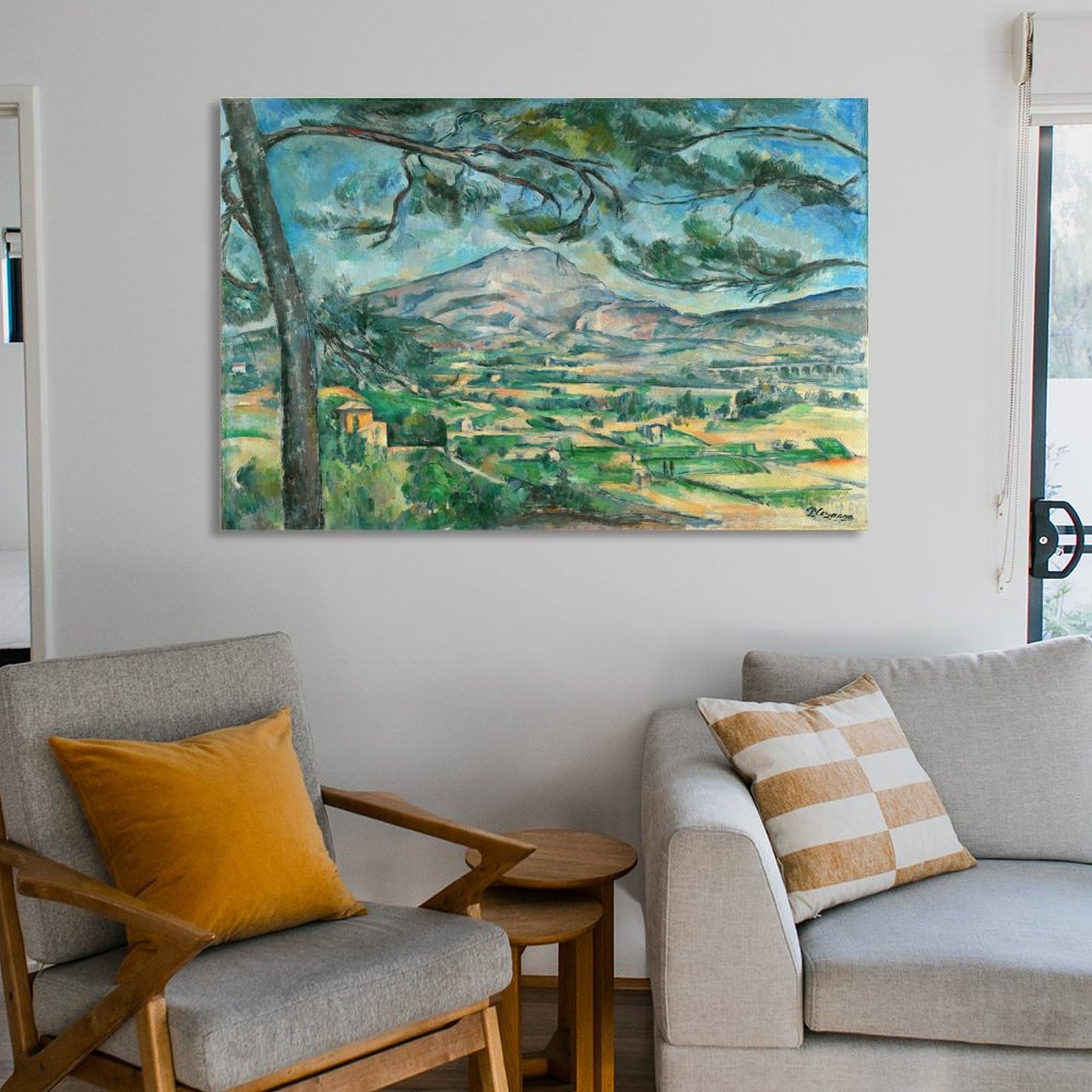 ポール セザンヌ 銅版画『昇天』1923年製作、ウコン布＆共箱付 ポール