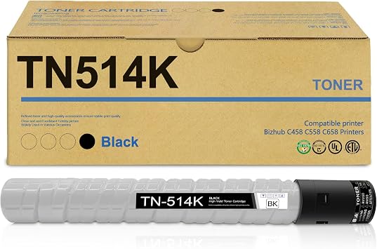 TN514K TN514 Toner Cartridge A9E8130 High Yield Black