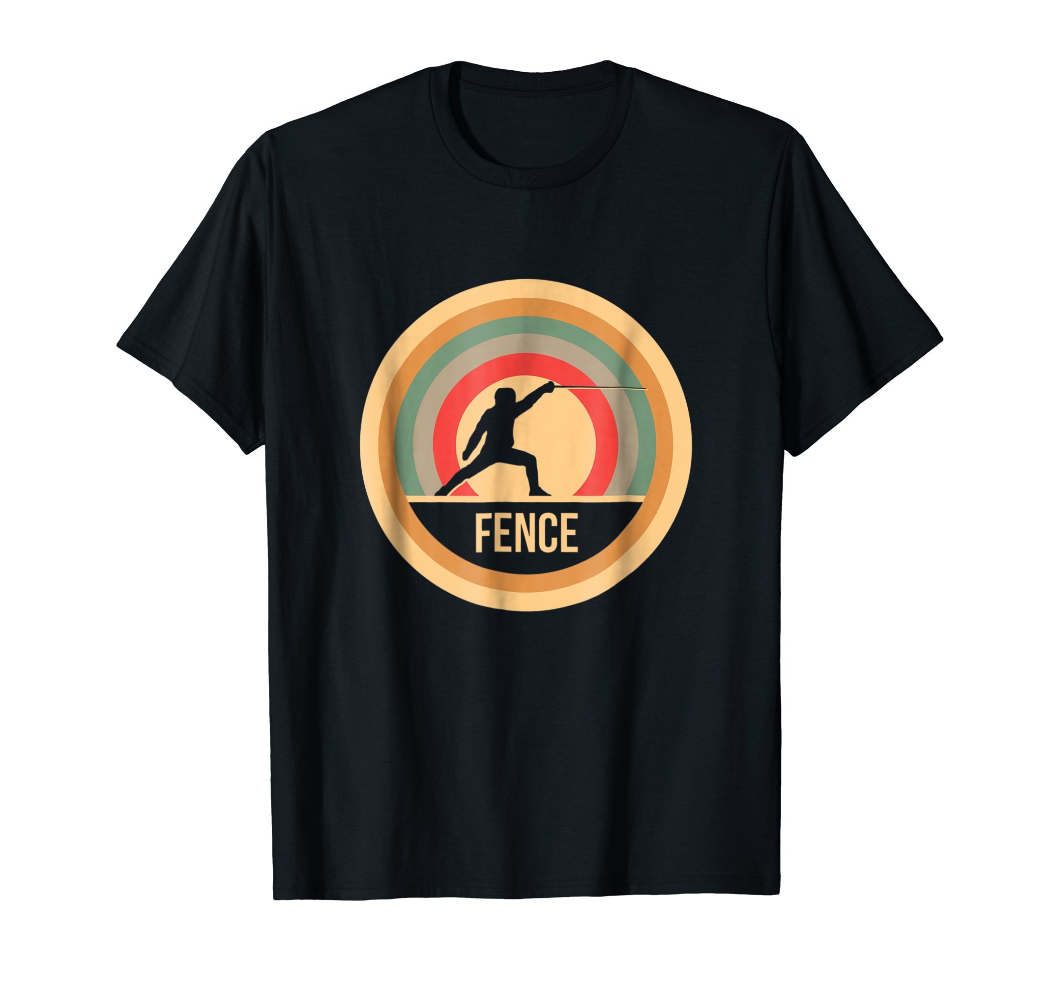 RetroVintage Fencing T-Shirt for fencers