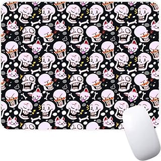 Pinstant Undertale Sans Indie Video Game Non-Slip Mousepad Gaming Computer Mouse Pad Gaming Desktop Laptop Mouse Pad with Stitched Edge 7.1 x 8.7 inches