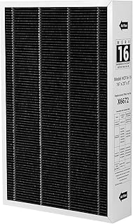 2Pack X6672 16x25x5 Air Filter MERV16 Compatible with Lennox X6672 and Lennox HCC16-28 Healthy Climate Carbon Clean Home Furnace Filter for HVAC System, Size: 24.69 * 15.79 * 4.33 In