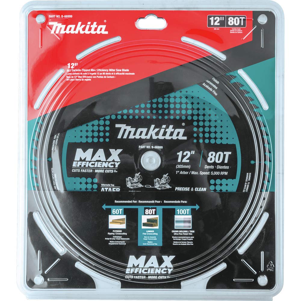 Makita B-66999 30.5 cm 80T brzeszczot do piły ukośnej o maksymalnej wydajności