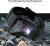 Vista 17 de 6 Pack Case with Tempered Glass Screen Protector for Apple Watch Series 9/8/7 45mm, Ultra-Thin Scratch Resistant Full Protective Hard PC Bumper