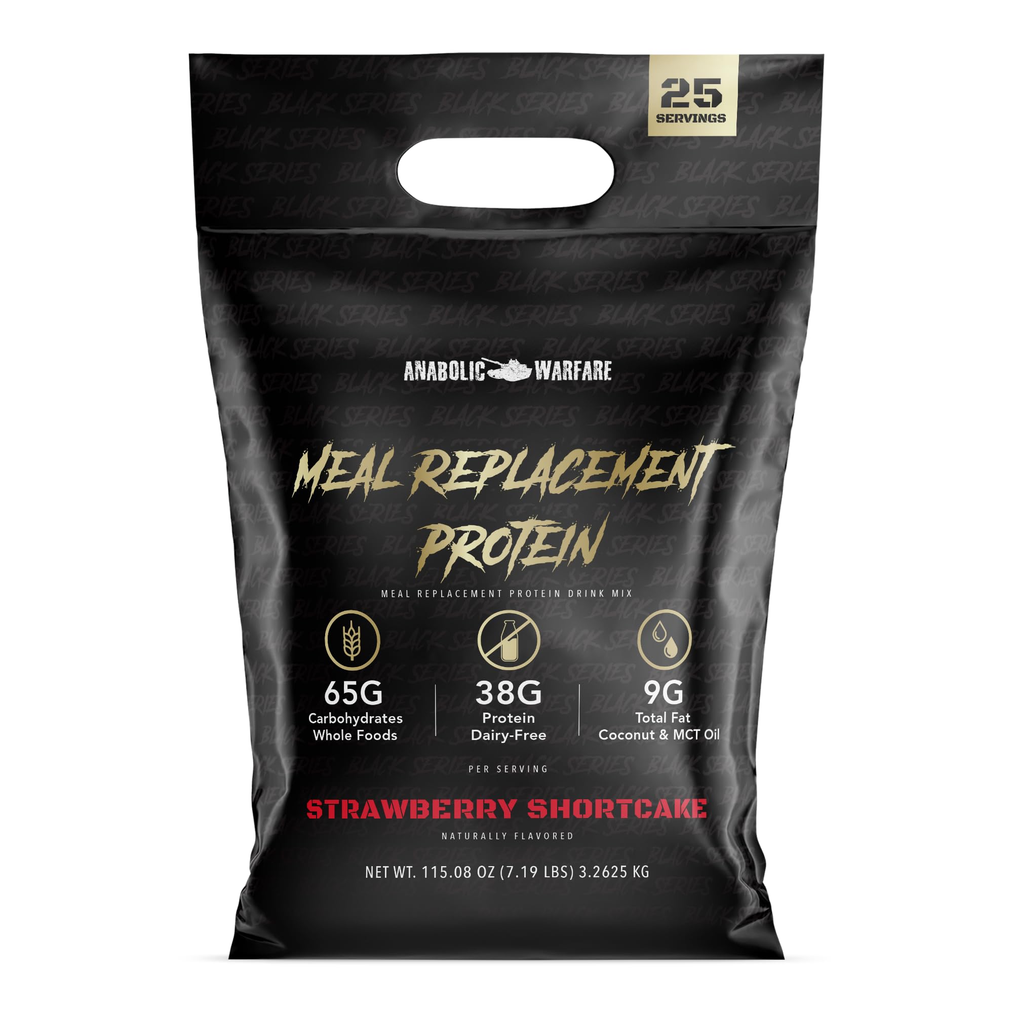Meal Replacement Protein Whole Food Meal Replacement Protein Shake, Strawberry Shortcake, 25 Servings
