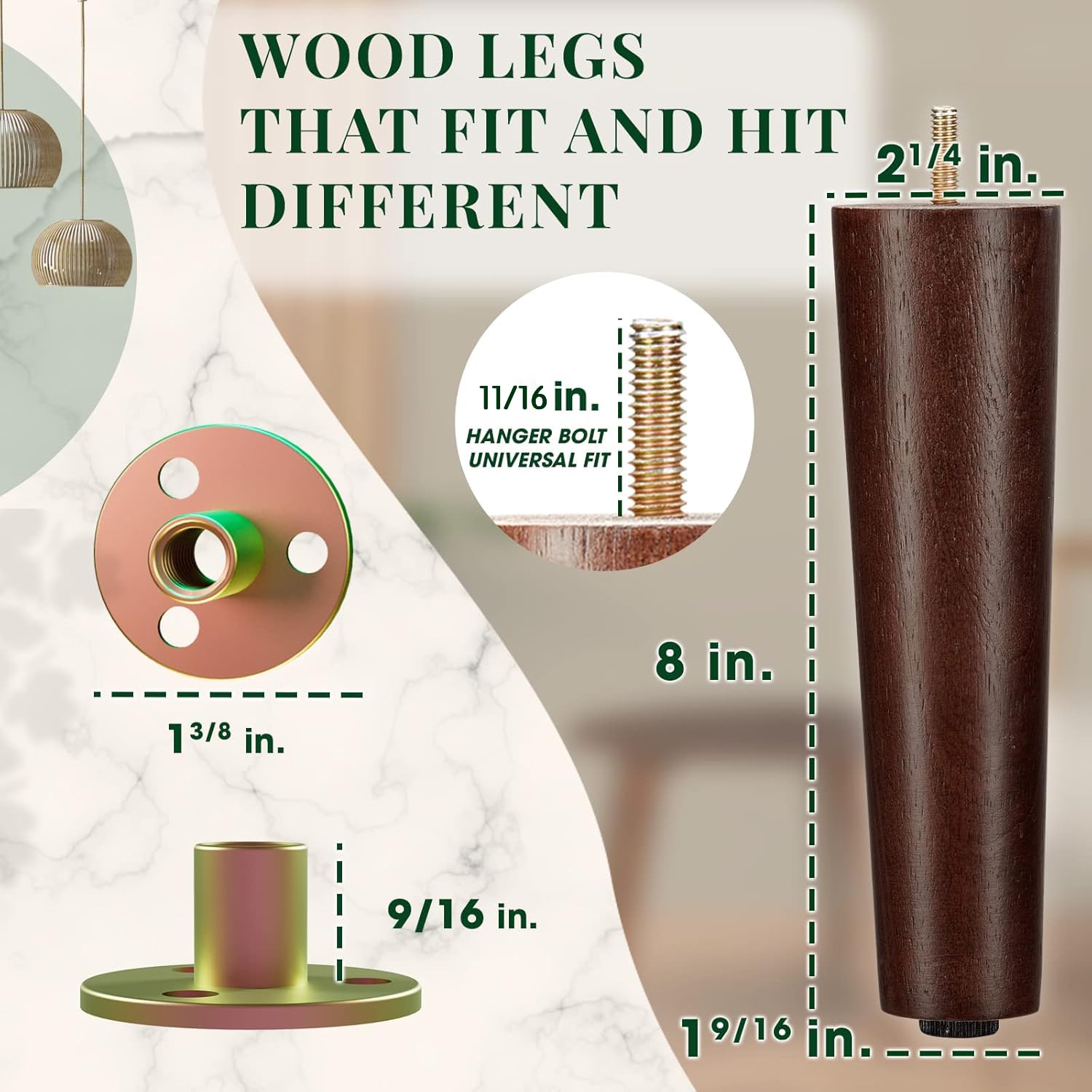 Amazon.co.jp: Yes4All 木製家具脚 4本セット - 安定家具脚 調節可能な Amazon.co.jp: Yes4All 木製家具脚 4本セット - 安定家具脚 調節可能な