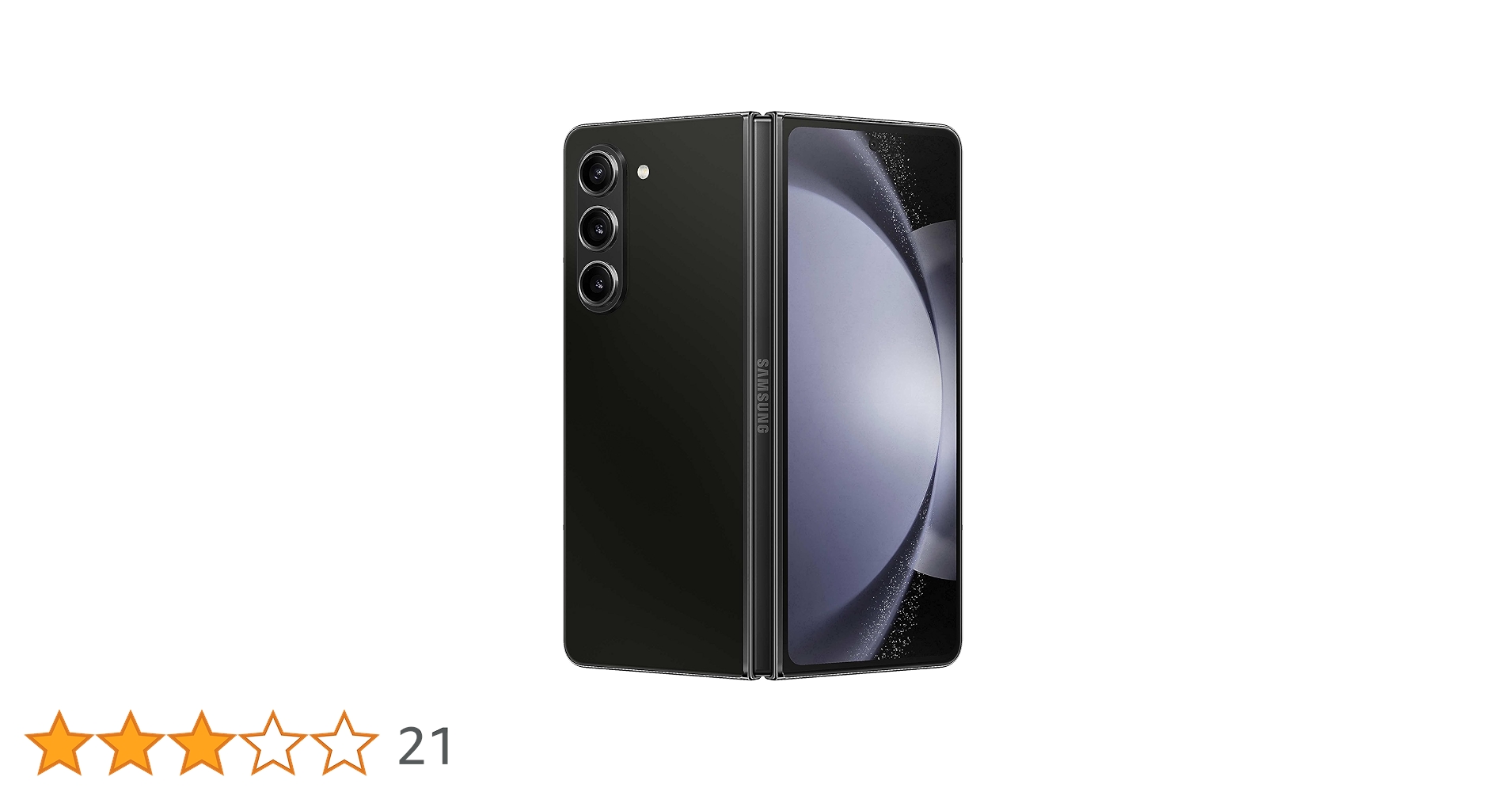 Refurbished) Samsung Galaxy Z Fold5 5G AI Smartphone (Black, 12GB