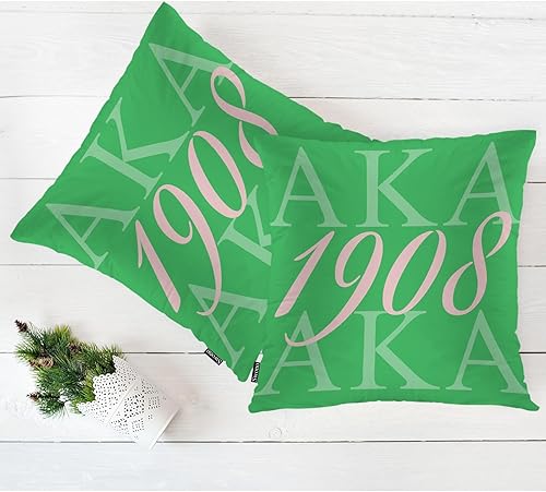 Miniatura 5 de Swono Fundas de almohada también conocidas como 1908, fundas de cojín decorativas con letras creativas para hombres y mujeres, fundas de almohada