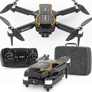 Dual Cameras Drone, Foldable FPV Drone with Modular Battery