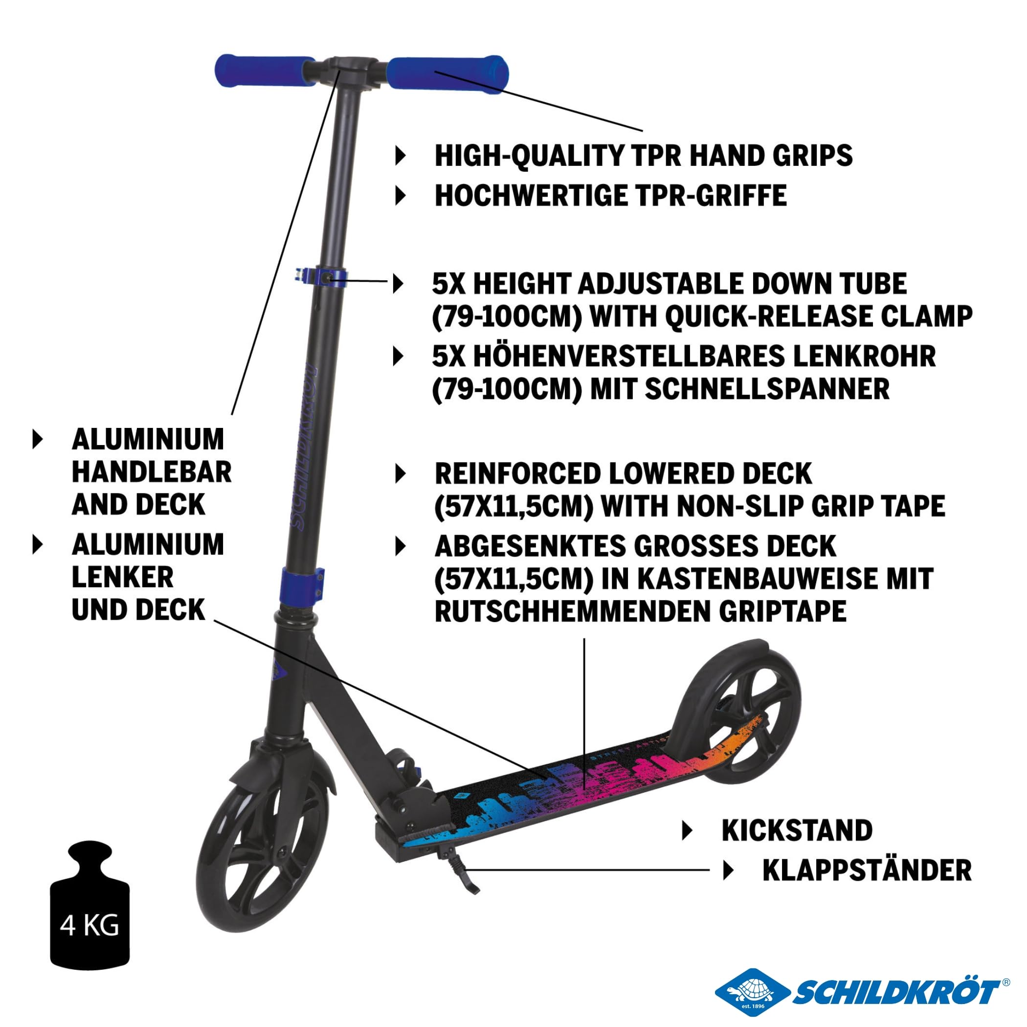 Schildkröt® City Scooter Street Artist 2.0 | Kübler Sport