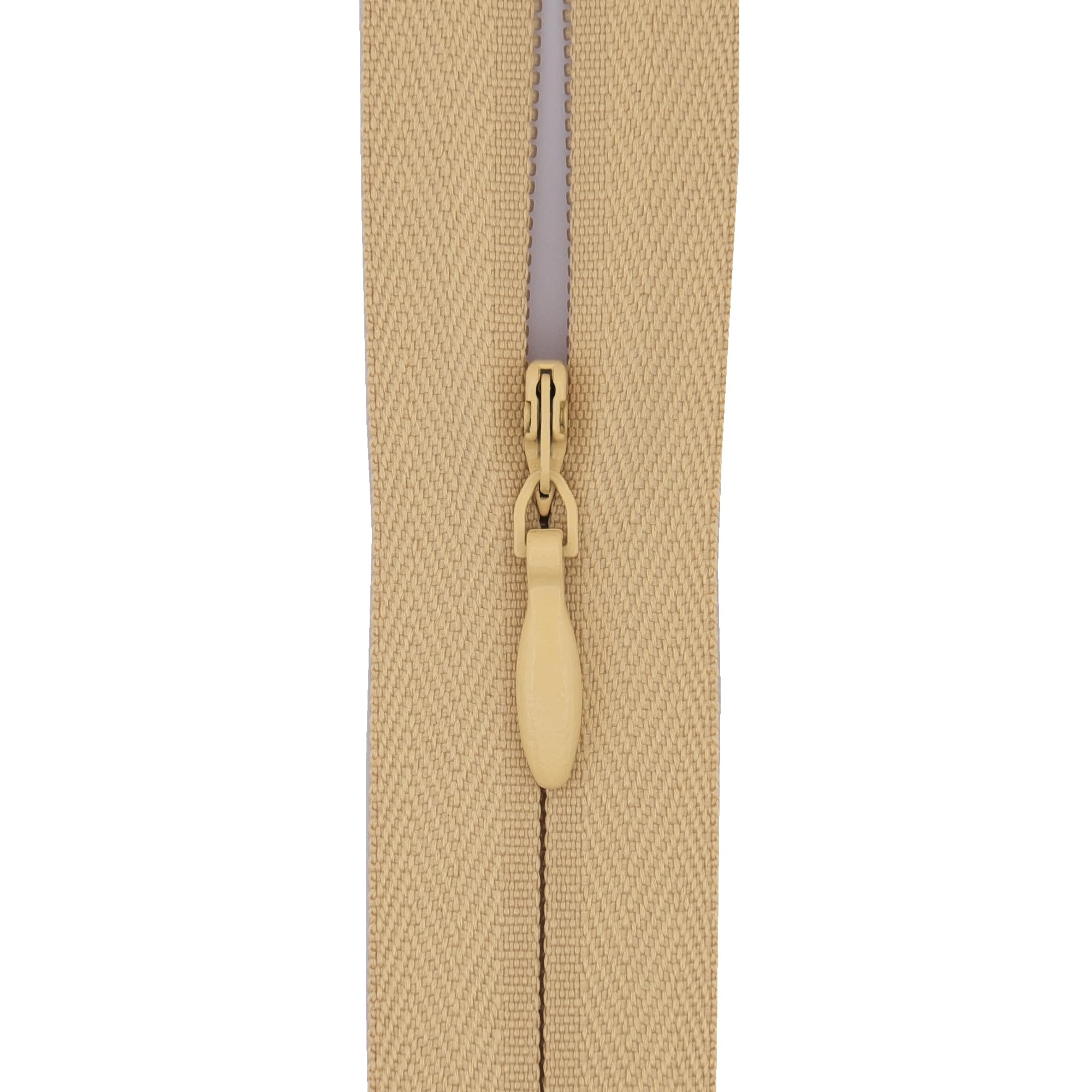 #3 Invisible Zips, 1 Pack, 8 Inch, Deep Champagne