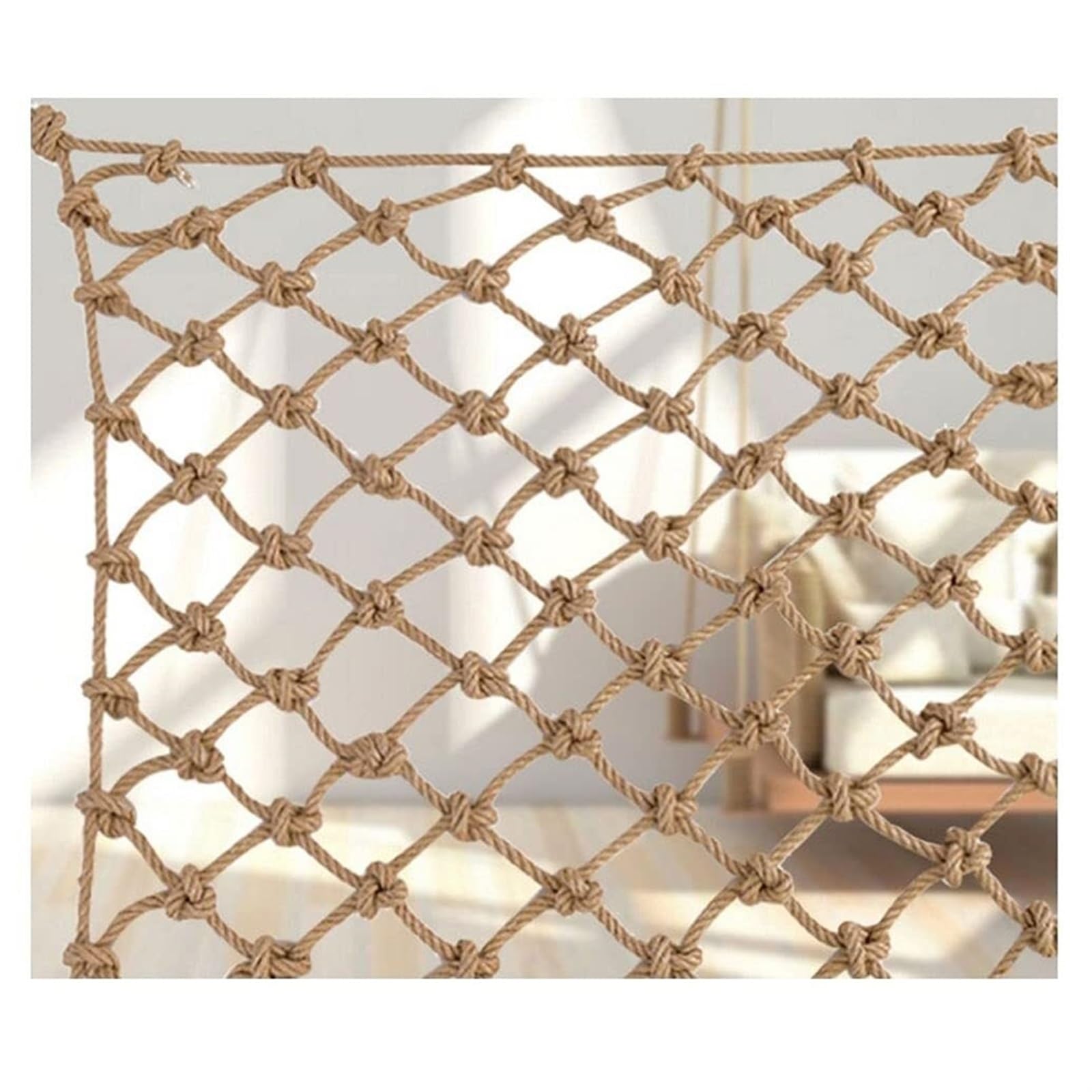 Filet anti chute animaux et protection des balustres vides de mezzanine