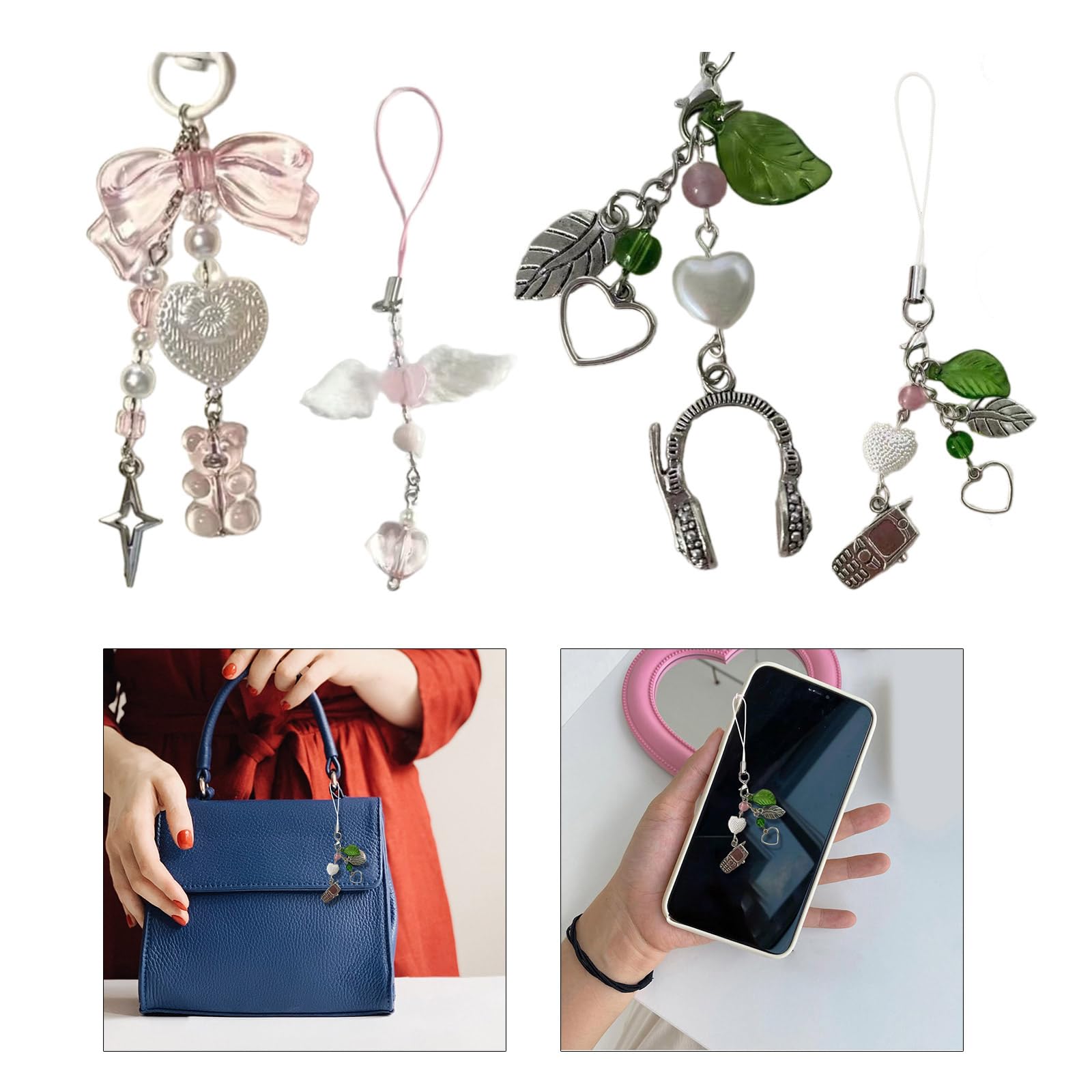 Y2K Punk Star Ovale Essentiel Icône Mousqueton Porte-clés En Forme De Hache Alpinisme Voiture Porte-clés Gothique Sac à Dos Décor Mode Coréenne