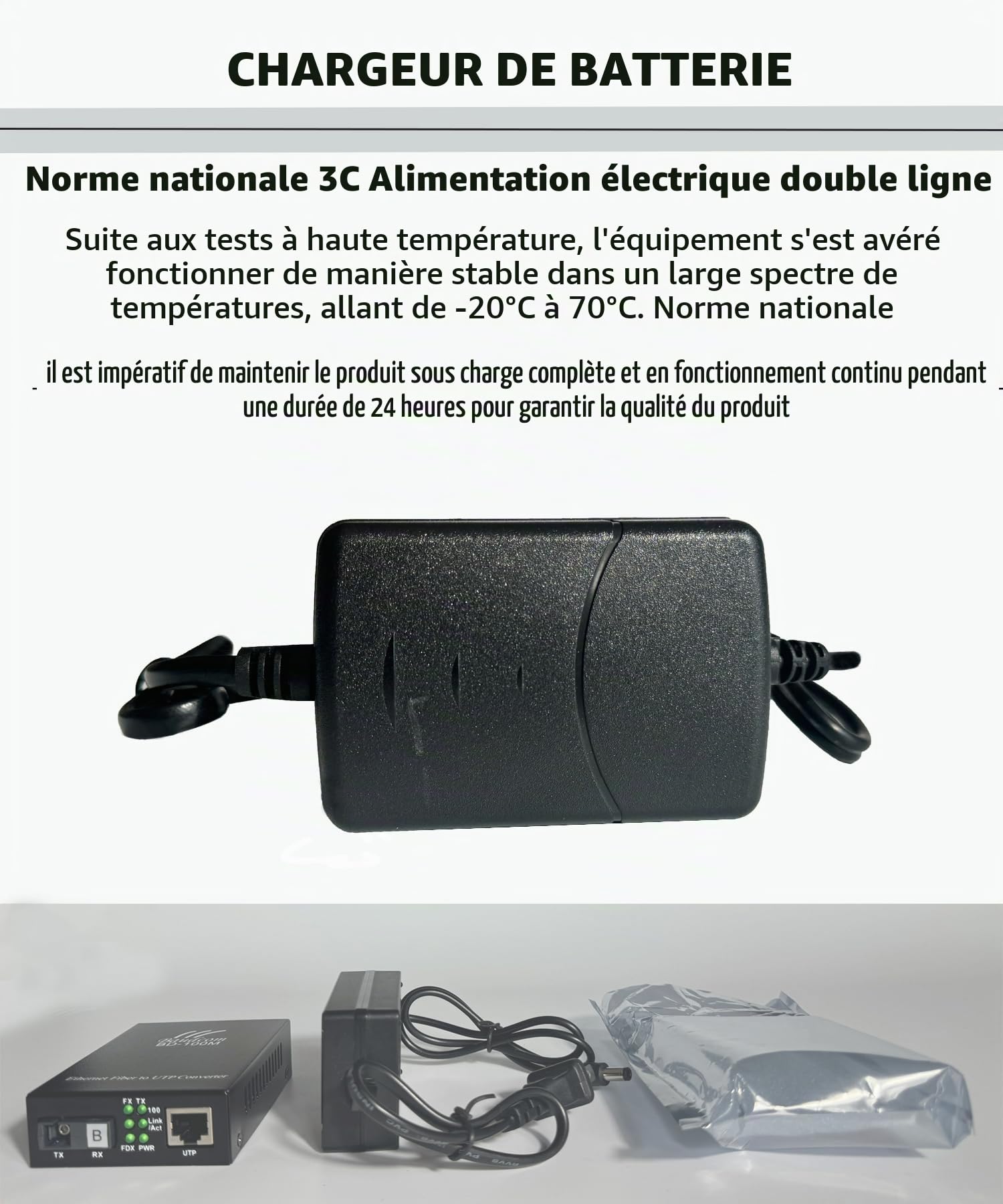 Convertisseur multimédia en fibre Gigabit Ethernet 10/100/1000M, émetteurs-récepteurs SC uniques, mode simple 20 KM, RJ45 à 1000Base-LX, BIDI 20 KM