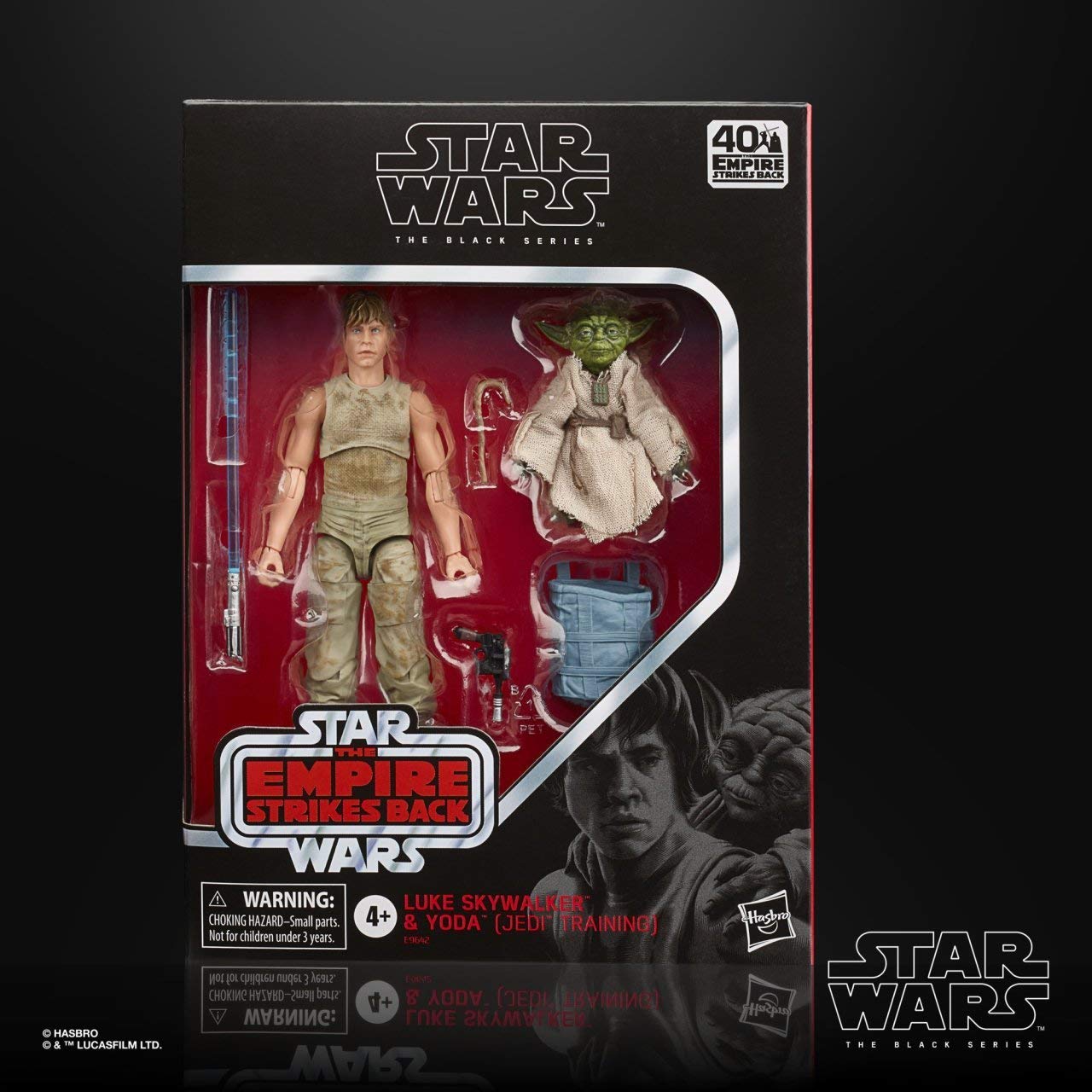 Star Wars The Black Series Luke Skywalker and Yoda (Jedi Training)  15-cm-Scale The Empire Strikes Back 40th Anniversary Figures