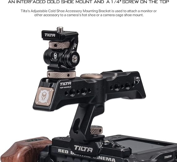 Tiltaing Adjustable Cold Shoe Accessory Mounting Bracket