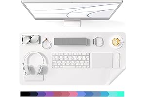 Non-Slip Suede Desk Pad: Elevate Your Workspace Organization