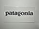patagonia(パタゴニア)カッティングステッカー アウトドア 転写ステッカー (ブラック) [並行輸入品]