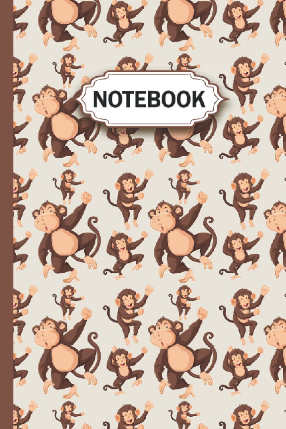 Monkey Notebook: Funny Monkey Journal, Monkey Gifts for Women, Cool Monkey Gift, Monkey Gifts for Kids, Funny Monkey Gifts