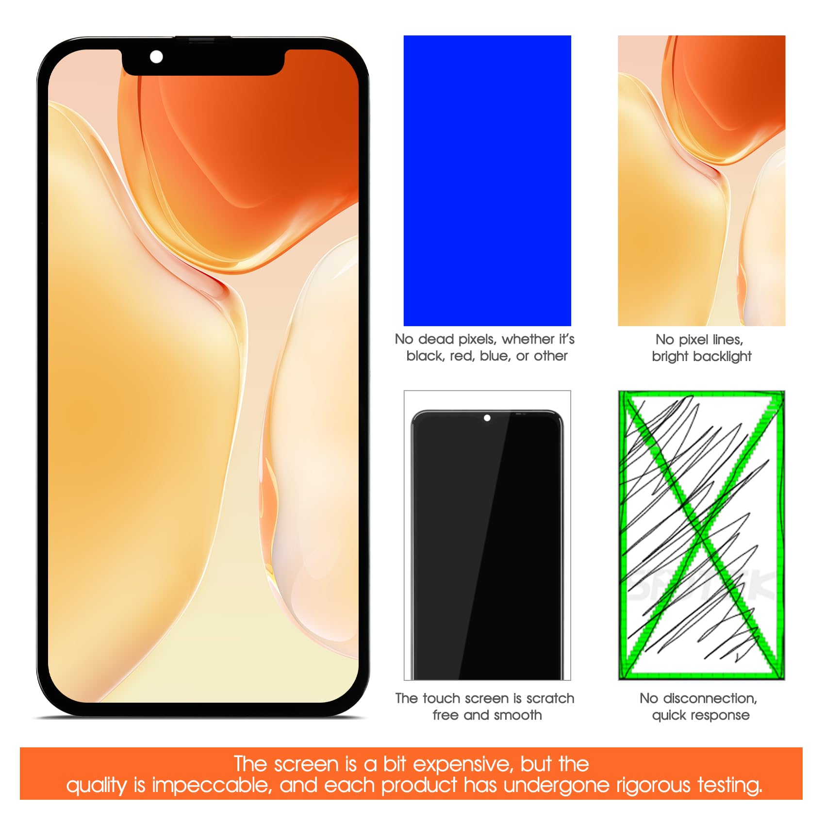 Flex Conector de carga para iPhone 13 (A2482, A2631, A2633, A2634