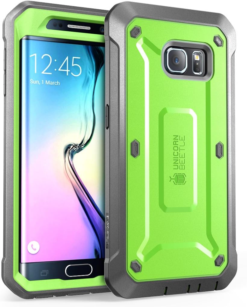 Galaxy S6 Edge Case, SUPCASE FullBody Rugged Holster Case
