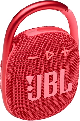 Miniatura 7 de JBL Clip 4 Altavoz inalámbrico Bluetooth portátil con divvi! Funda protectora rígida - Rojo