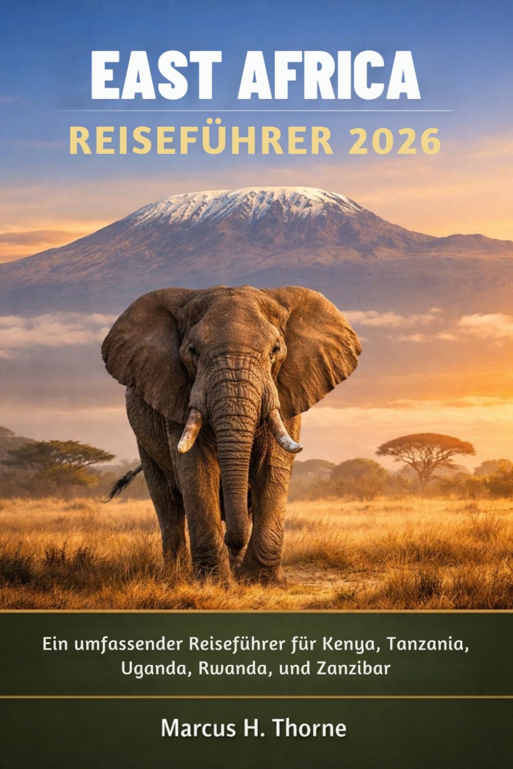 EAST AFRICA REISEFÜHRER 2026: Ein umfassender Reiseführer für Kenya, Tanzania, Uganda, Rwanda, und Zanzibar