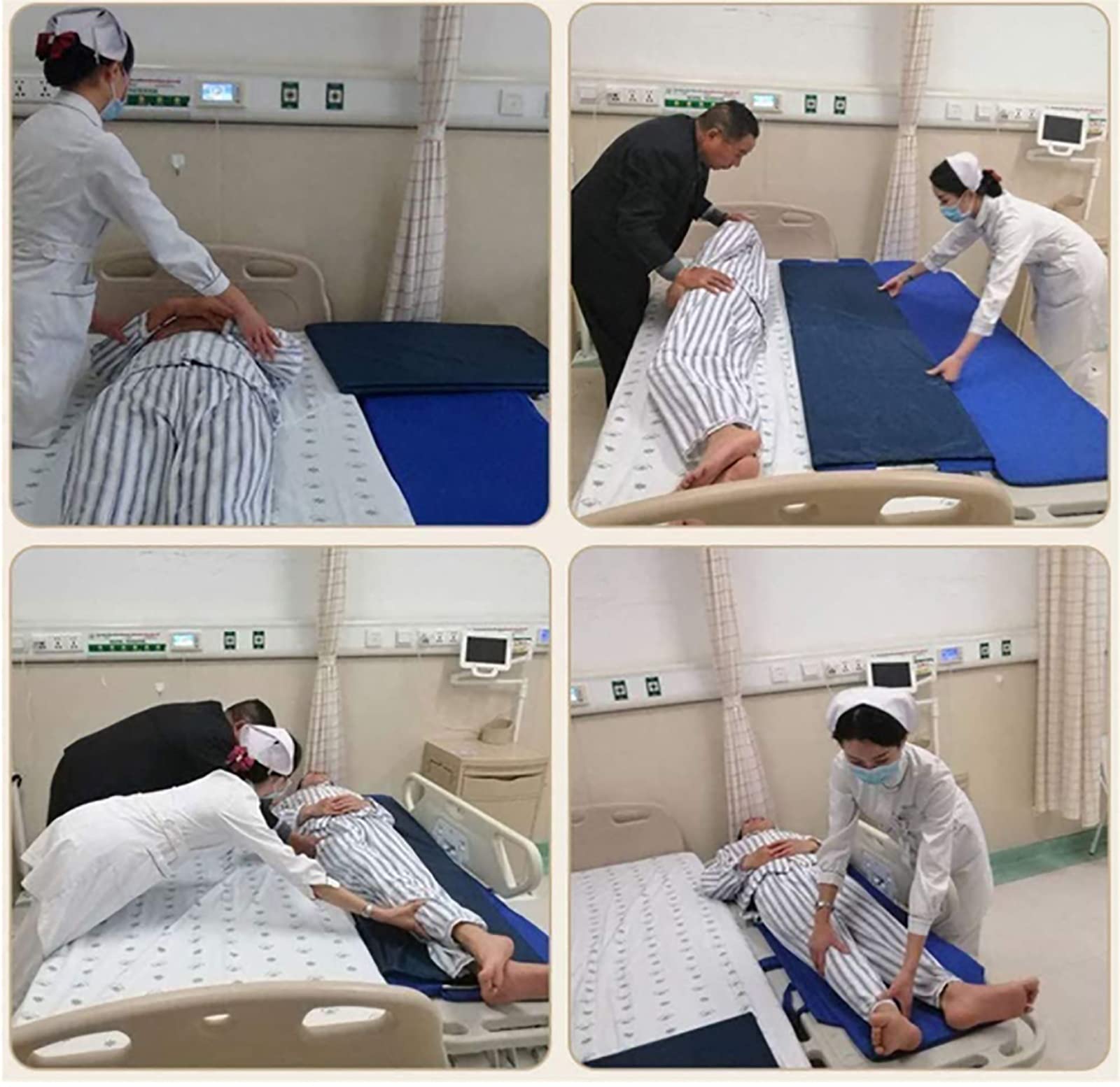 Trasferimento Boards barella, Pazienti Medici Adulti del Letto di Ospedale dell'imbracatura dell'ascensore Che posizionano Cuscinetto per Gli Anziani