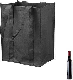 Bottle Bag,1pcs Wine Backpack with Tap,Bottle Bag,Carrier Compartments,Carrier Wine Bottle Holder Bag,with Carry Handle,for Fishing,Camping,Travel,Shopping,Storage(31 X 25 X 18cm)