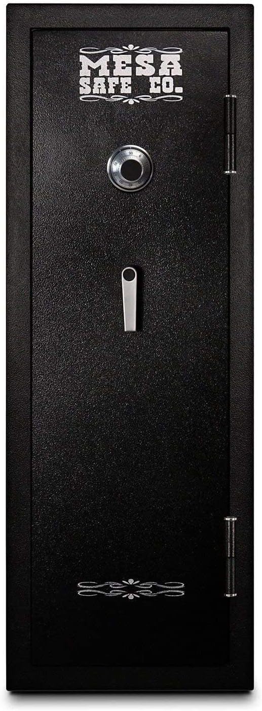 Mesa Safe 14-Gun Safe with Mechanical Lock, 1/2 Hour Fire, 20"L x 20"W x 55"H