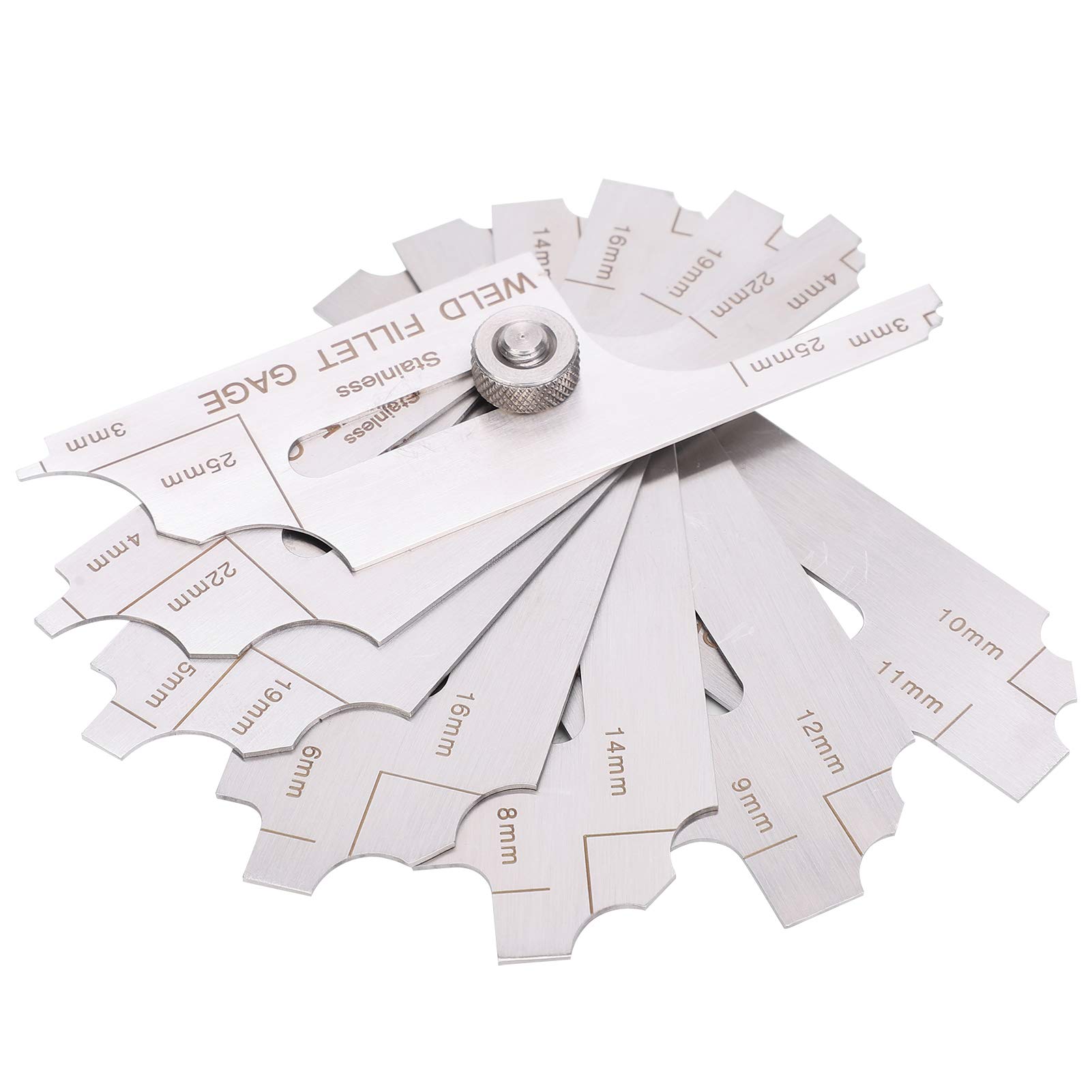 ZAWELIYO MG?11 Welding Gauge, 7 in 1 Bridge Cam Welding Test Ulnar Welder Inspection Inch & Metric