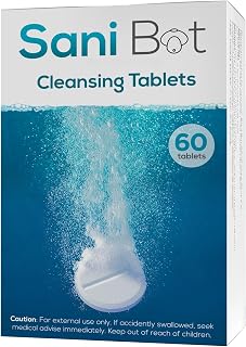 Mask Cleaner Tablets (Pack of 60) – Effervescent Cleaning Tablets for Sleep Gear, Masks, Hose, and Reservoirs – Quick Dissolving for Easy Use – Compatible D3, D3X, and D6 Models