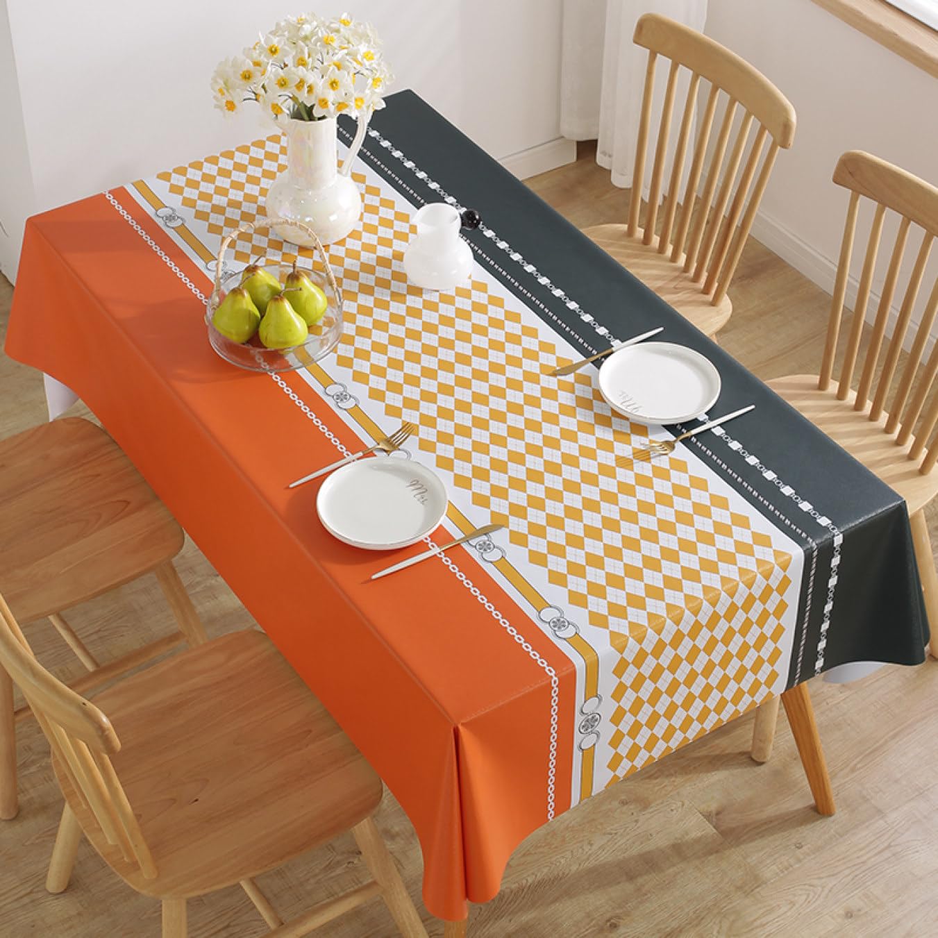 【未使用】 テーブルクロス 140cmx230cm テーブルクロス「LEX」 120cm×170cm パールホワイト 抗菌 撥水 | 千葉