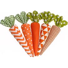 5 قطع عيد الفصح الجزر الحرف عيد الفصح الديكور DIY Farmhouse Decor for Holiday Party Tray Supply حديقة الربيع