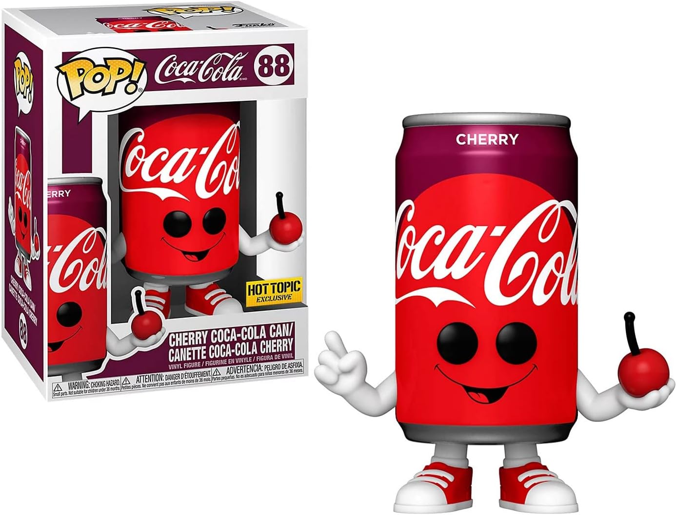 Funko Pop! Coca-Cola Cherry Coco-Cola Can Exclusive #88