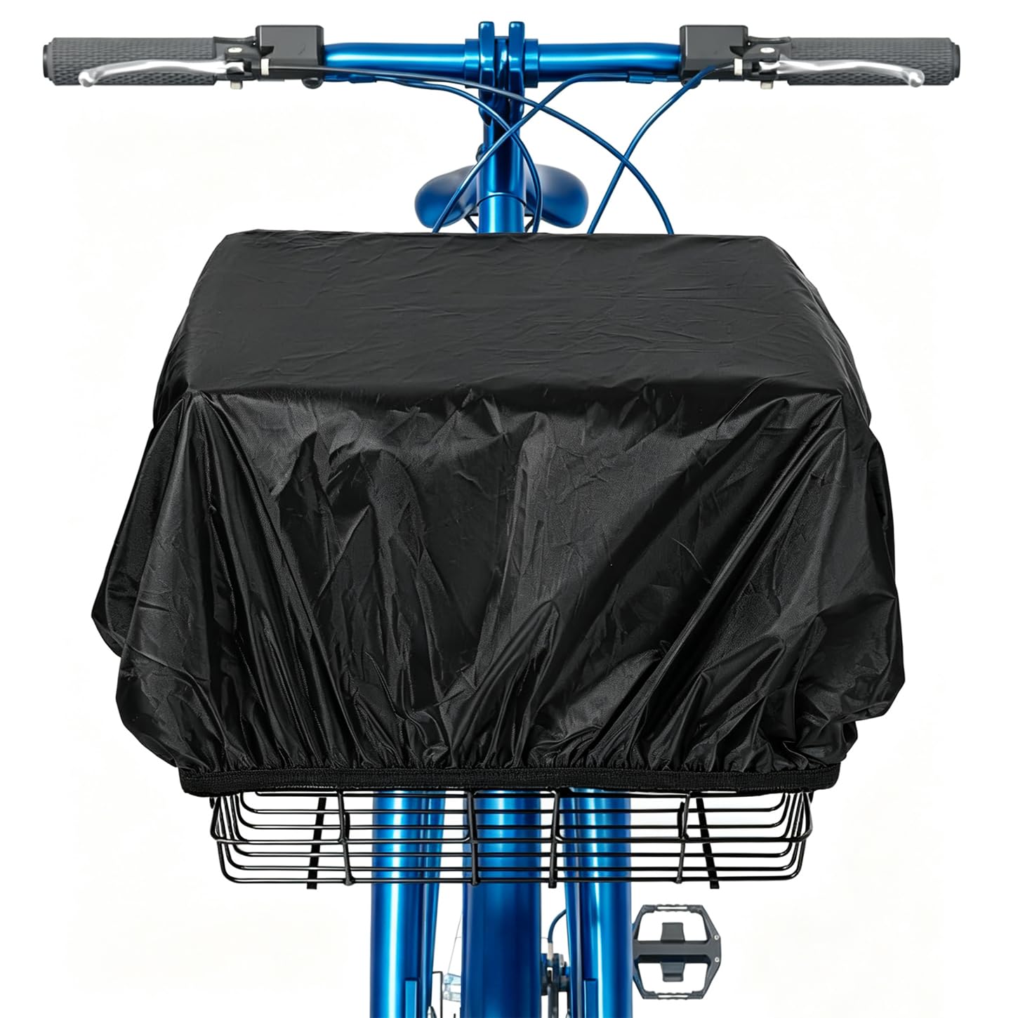 2 pcs 25L Waterproof Rain Cover for Bicycle Basket(Stretching73 * 65cm)