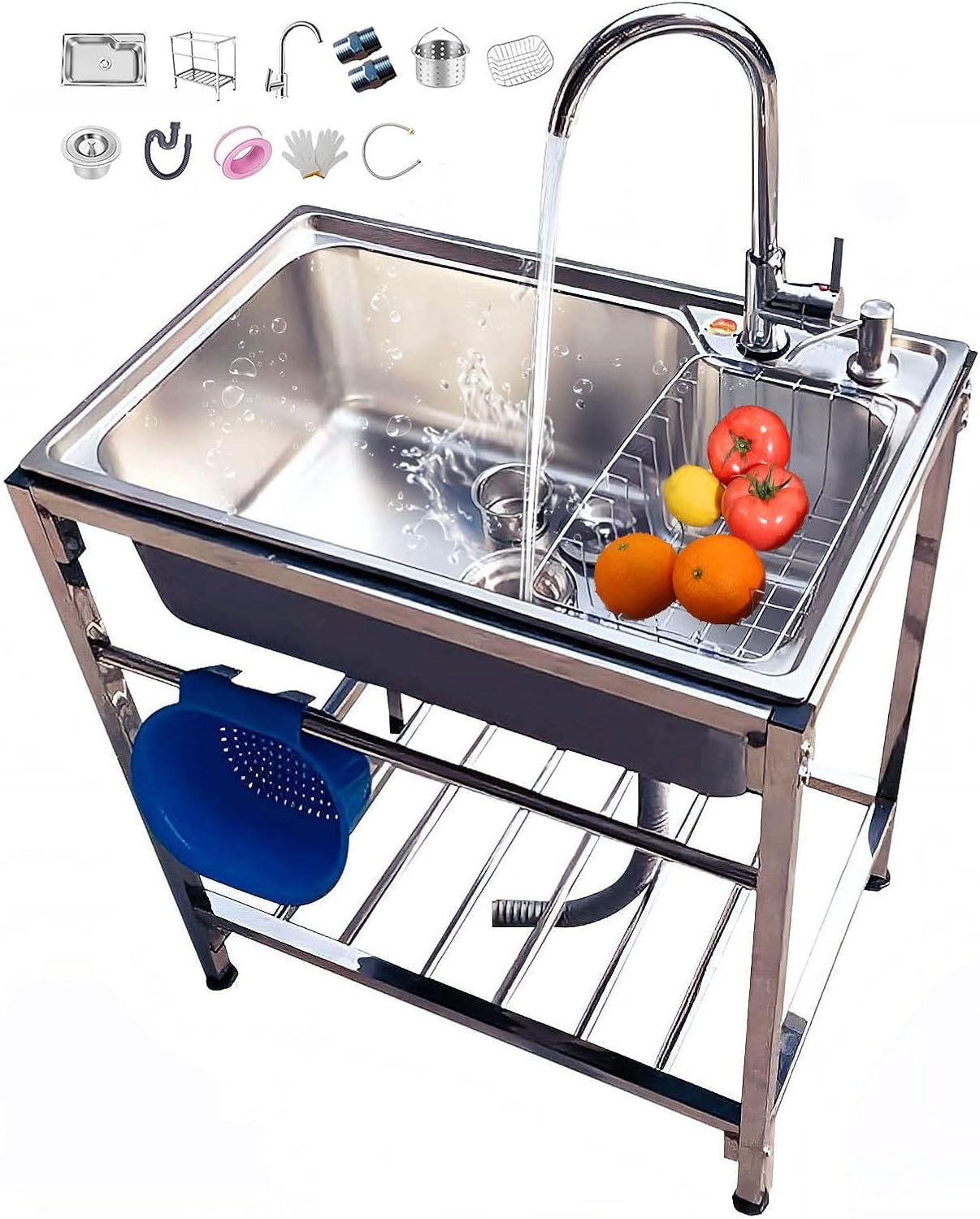 業務用/新品 タニコー ガスゆで麺器 TU-1ND 余熱タンク付き 幅650×奥行