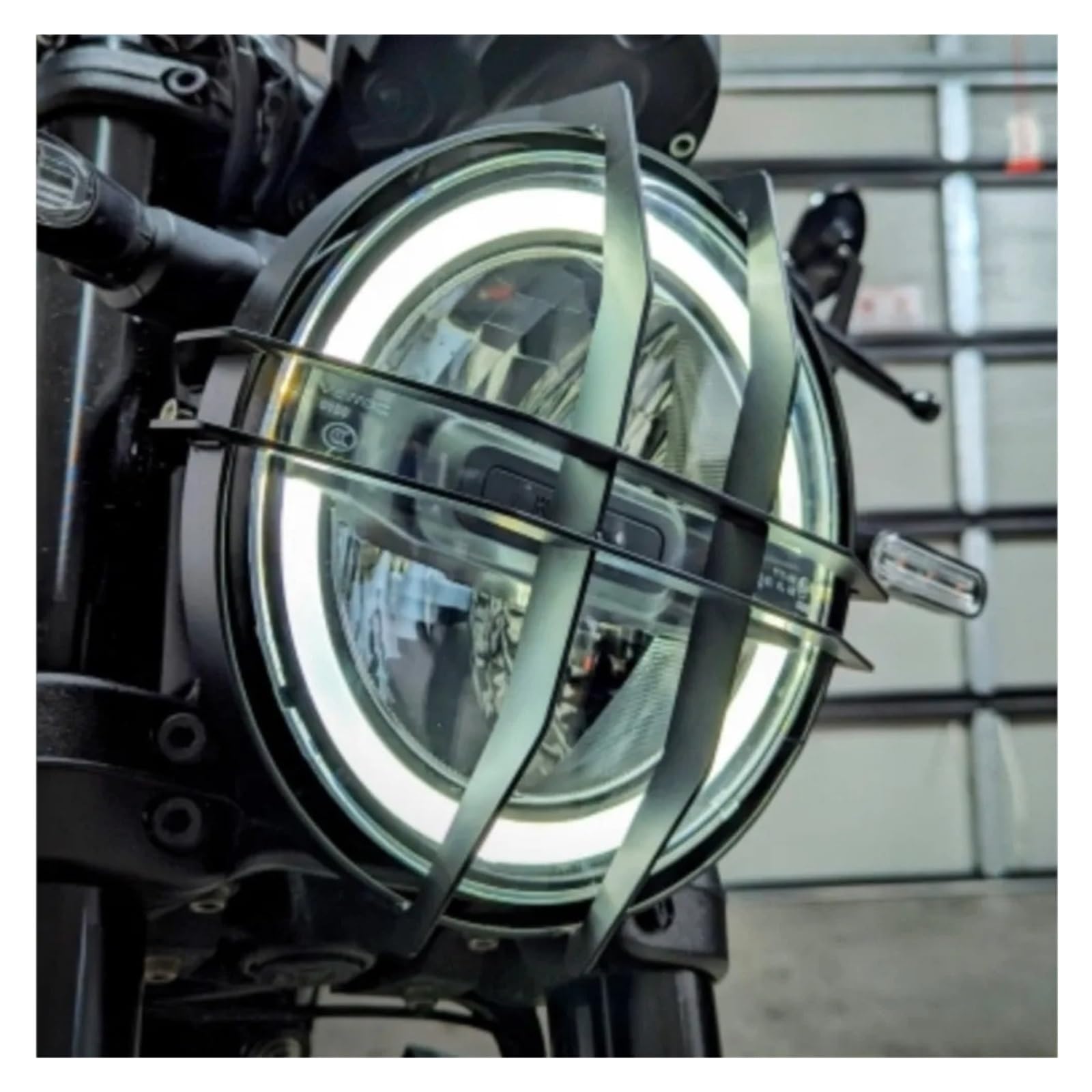 Motorrad Scheinwerfer Schutz Motorrad Für HUSQVARNA SVARTPILEN 401 250 2017-2023 Kopf Licht Schutz Schutz Abdeckung Grill Scheinwerfergitter