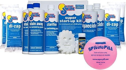 Miniatura 16 de In The Swim Kit de apertura y paquete de cloro, kit de apertura premedido para un fácil uso, cubo de 10 libras de tabletas de cloro estabilizadas
