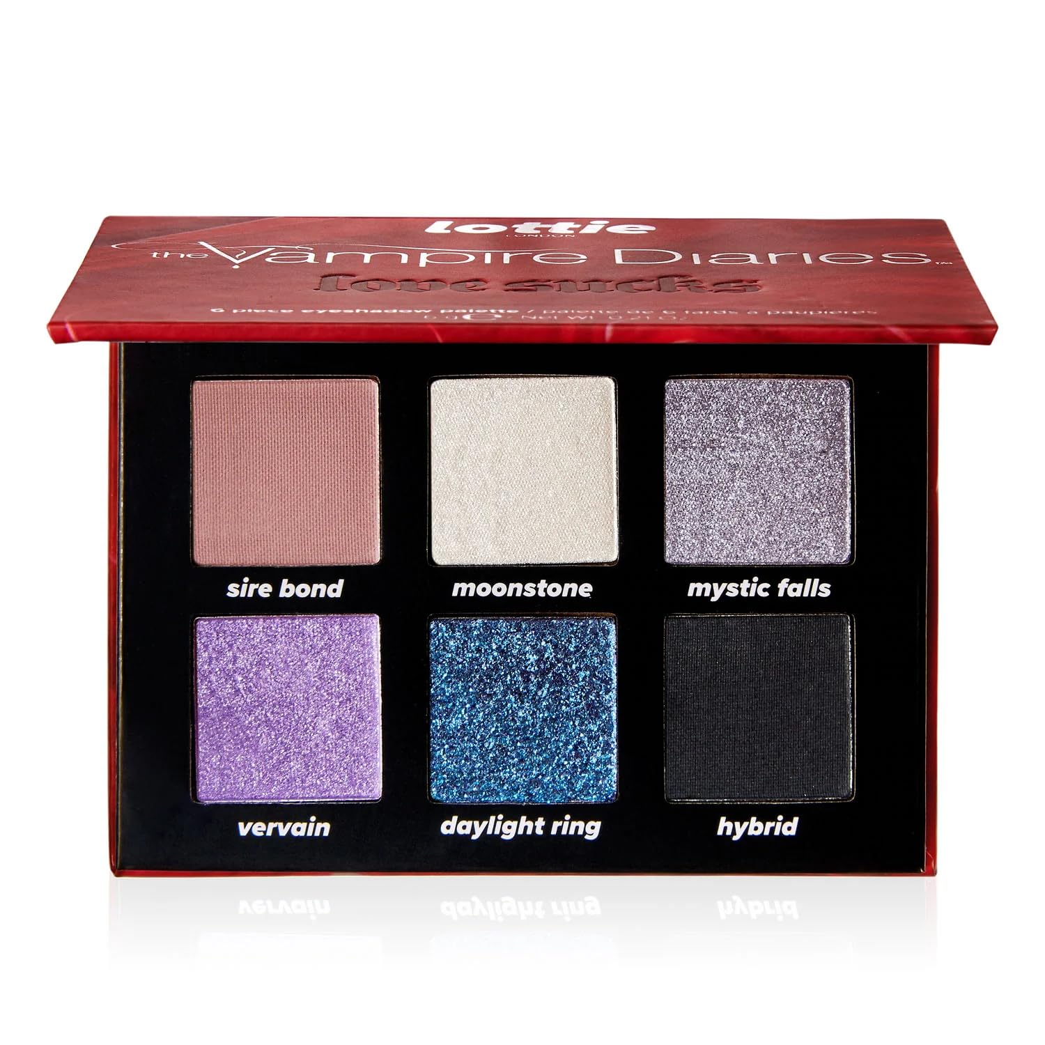 Lottie London x The Vampire Diaries, Eye Shadow Palette, 6g