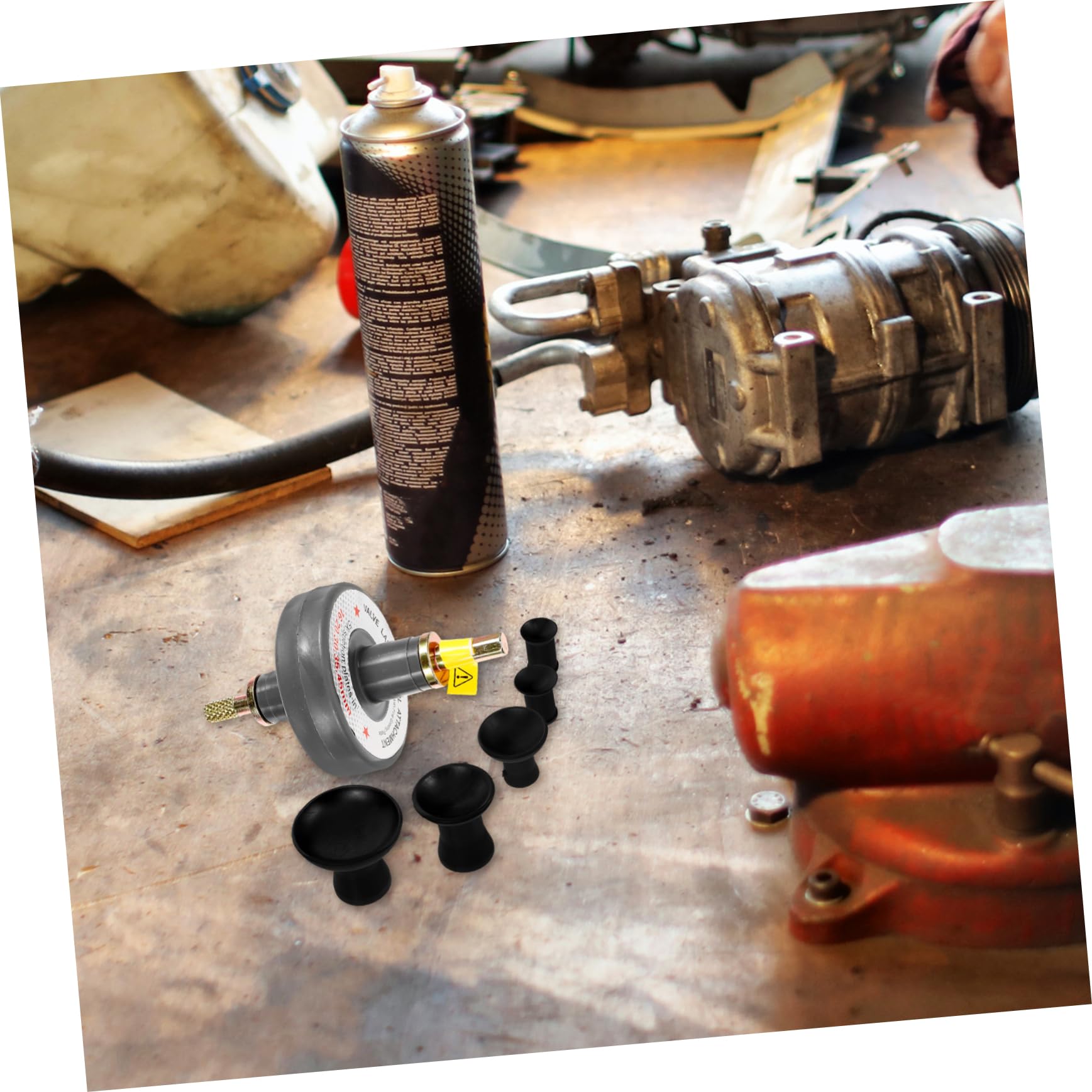 ULTECHNOVO 2pezzi Strumento Di Rettifica Per Valvole Di Motore Auto Utensile Multi-funzionale Per Riparazione Valvole Progettato Per Ripristinare Efficienza e Precisione Riparazioni Veloce