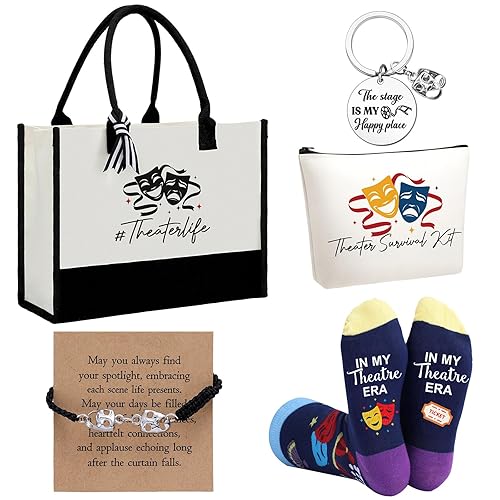 Mimorou 6 Pcs Theater Gifts Set for Women Drama Lover