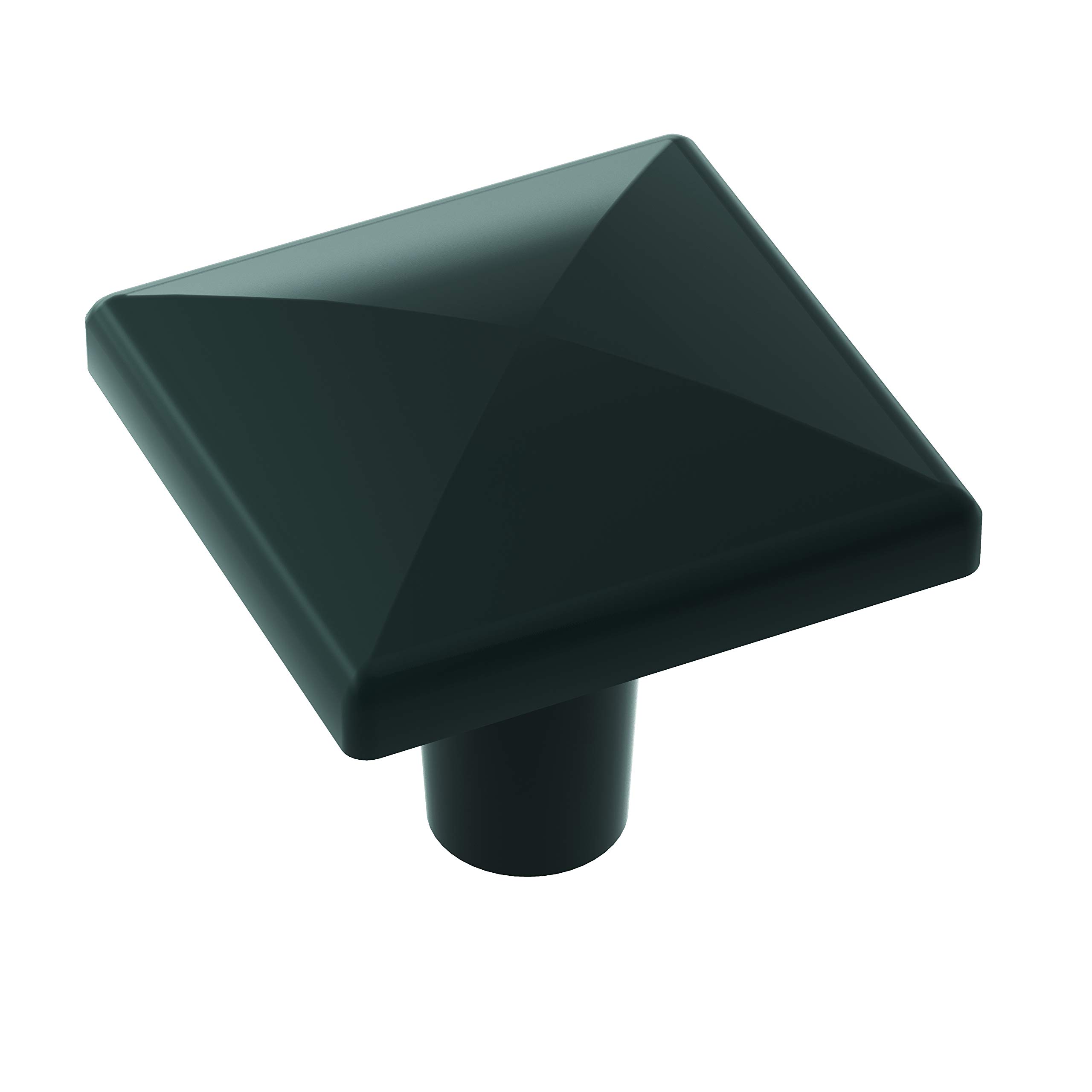Amerock, Black, 1-1/2 in (38 mm) Length