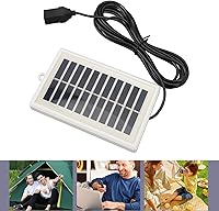 Vista 3 de Charging Panel Portable Solar Charger Water Outdoor Solar Charger for Mobile Phones Lightweight Sturdy Impact for Hiking Camping Backpacking